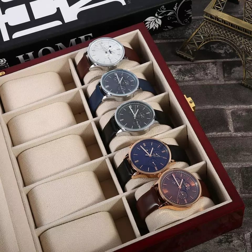 New Luxury Wooden Watch Box (Premium Quality)