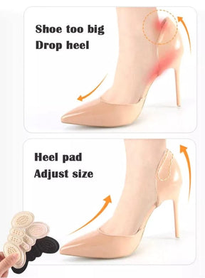 Heel Insoles Pain Relief Cushion Anti-wear Adhesive Feet Care Pads