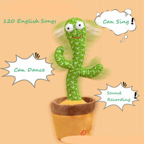 Cute Dancing Cactus Toy With Talking