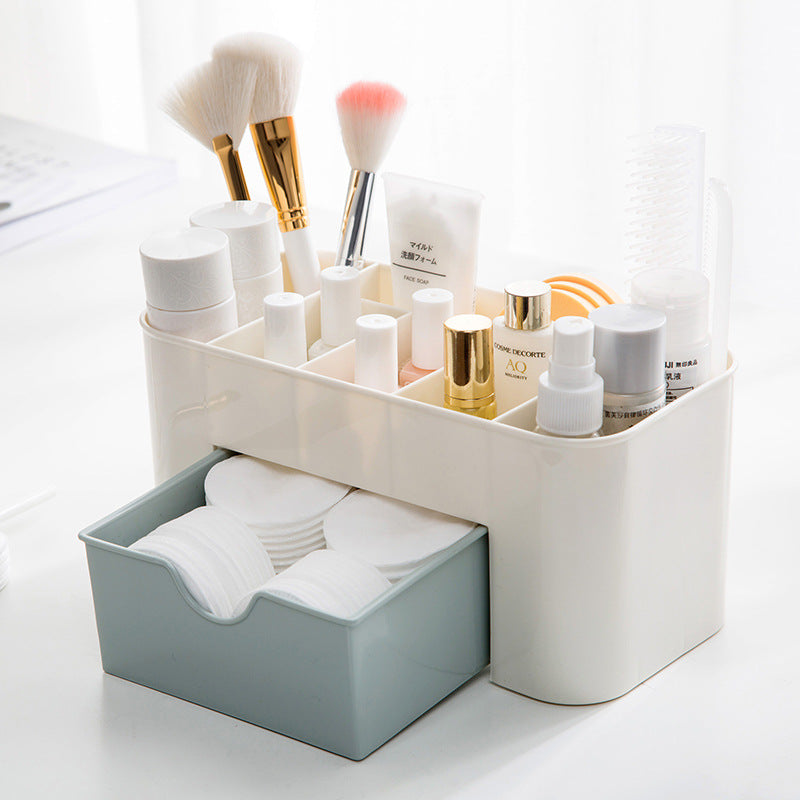 Mini Cosmetic Organizer With Drawer