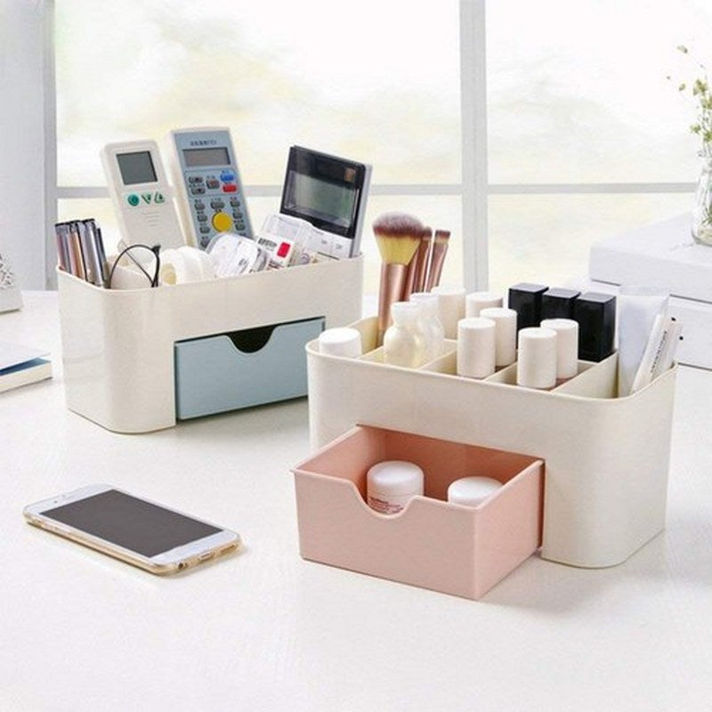 Mini Cosmetic Organizer With Drawer