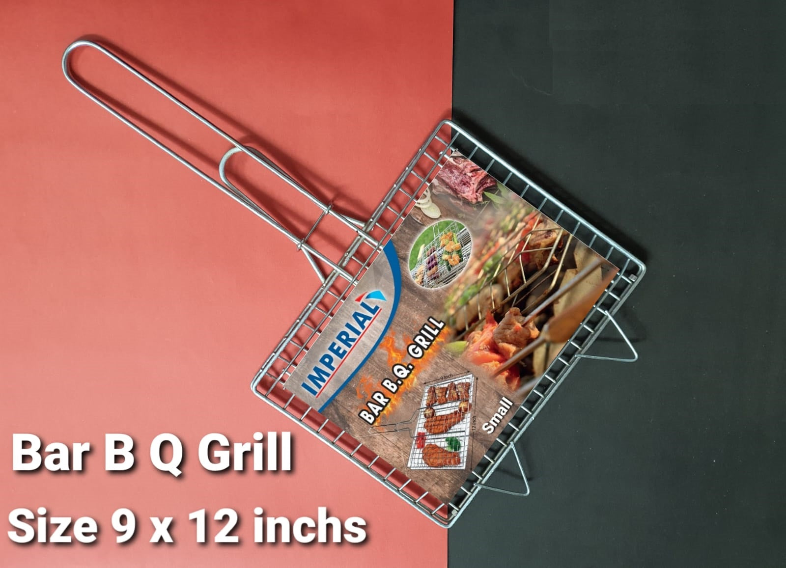 BAR B Q stainless steel fish and chicken grill