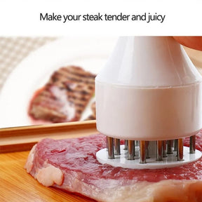 Stainless Steel Needle Meat Tenderizer Steak Cooking Barbeque Tools