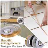 Tile Sticking Golden Tape