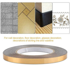 Tile Sticking Golden Tape