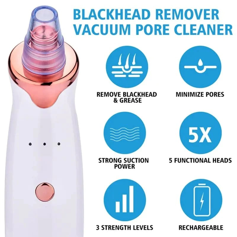 Blackhead Remover Vacuum Facial Pore Cleanser