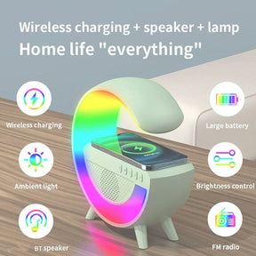 Bluetooth Speaker with wireless charger