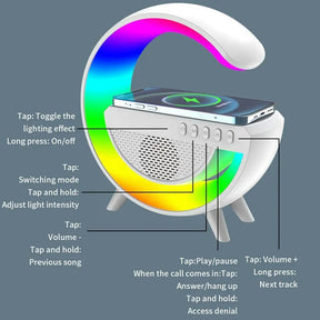 Bluetooth Speaker with wireless charger