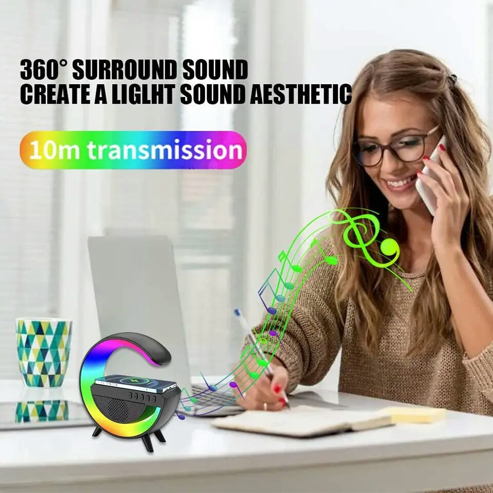 Bluetooth Speaker with wireless charger