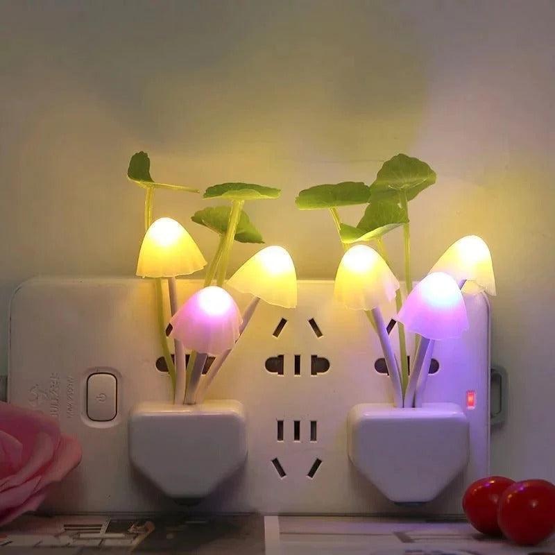 Mini Colorful LED Night Lights, Creative Sensor Lamp for Home