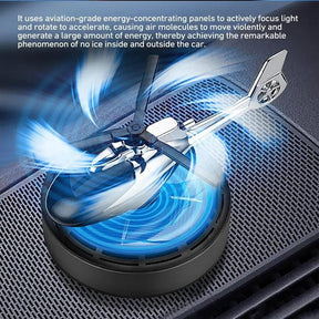 Helicopter Dashboard Car Perfume With Solar