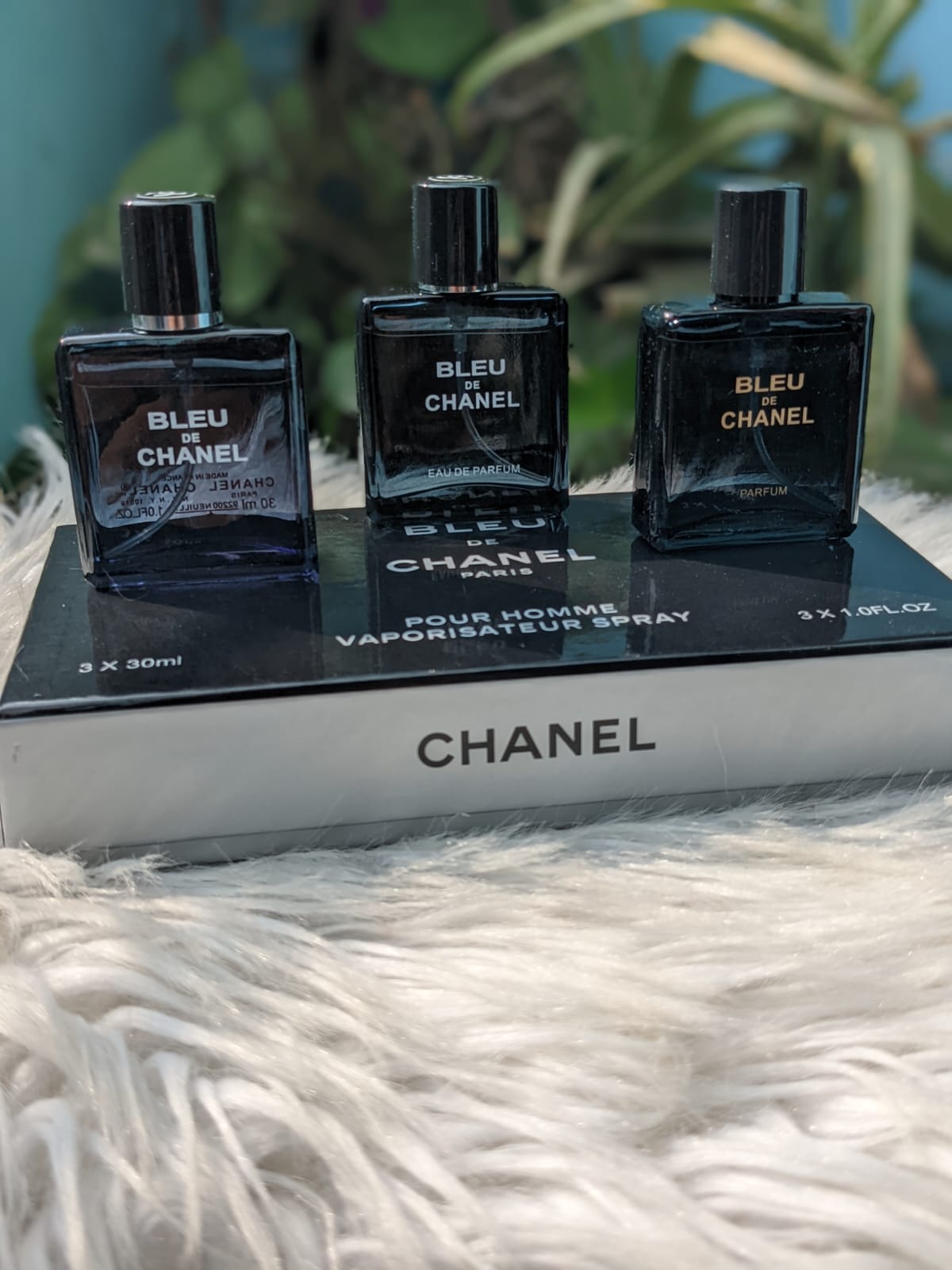 Bleu De Chanel Gift Set 30ml Each Perfume