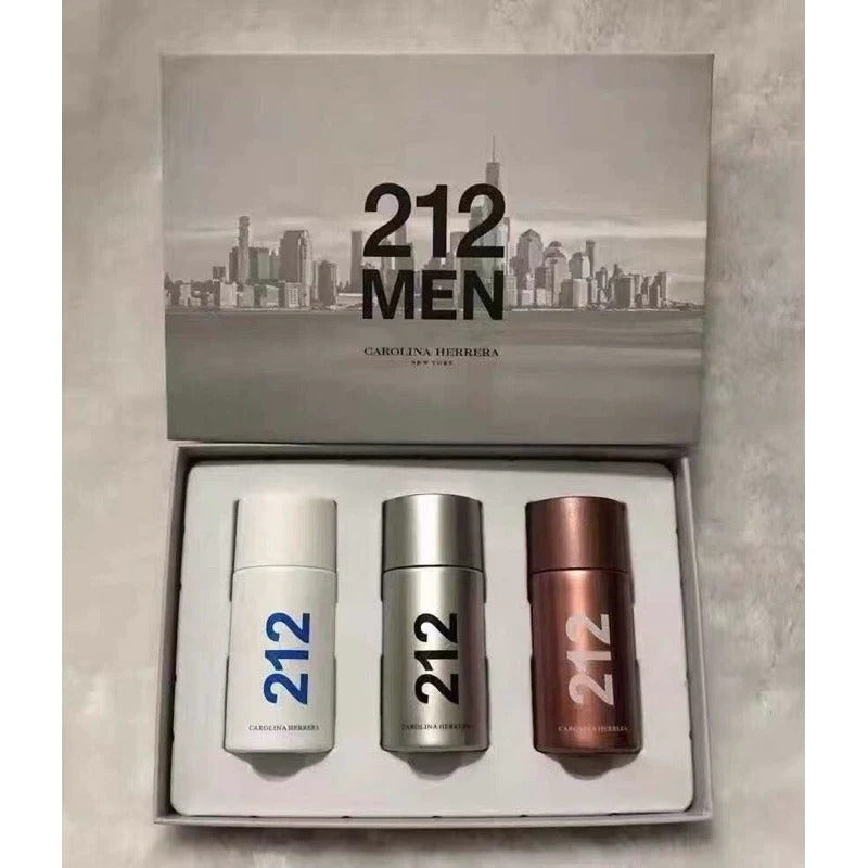 Carolina Herrera 212 Mens Gift set – 3 x 30ml