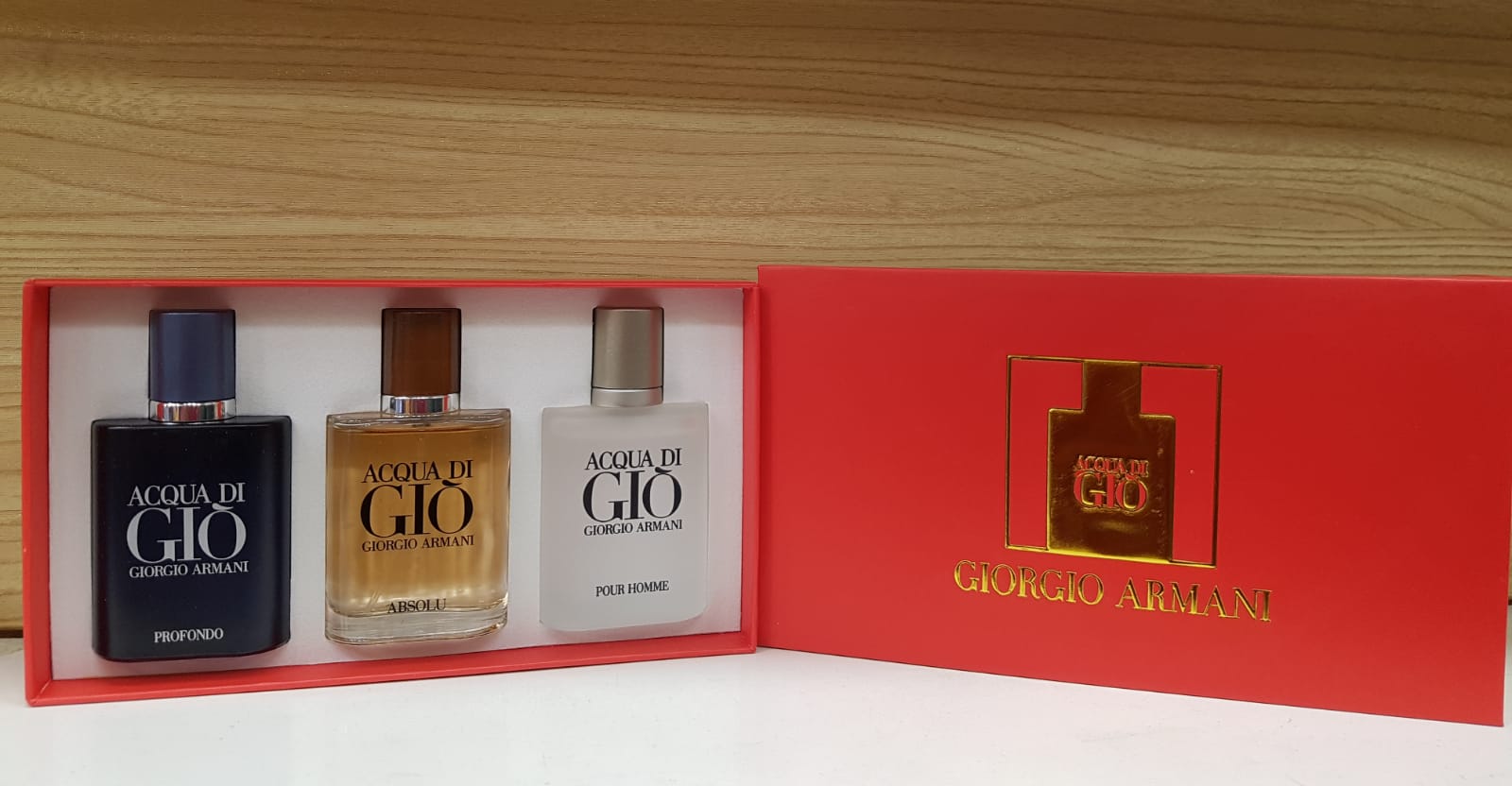 Acqua Di Gio 3 in 1 Perfume Set 3x30ml