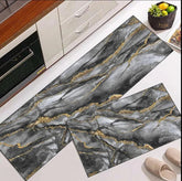 2 pcs set Kitchen , Bathroom ,HomeDecor Anti-Slip Absorbent Mat & Runner (C5)