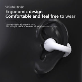 Bluetooth Earphone Ear Clip Wireless Headphones