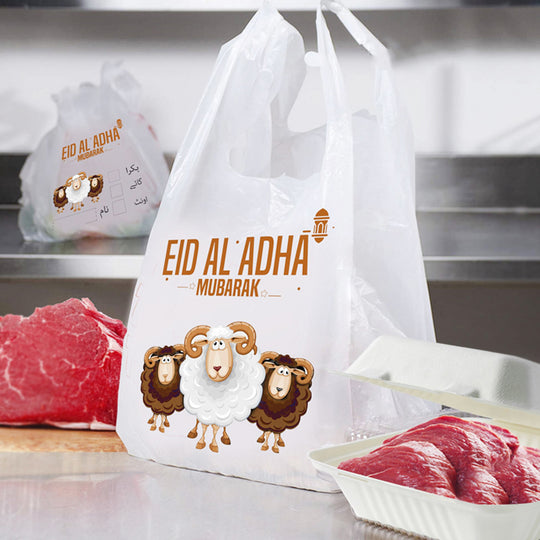 Bakra Eid Meat Bags Disposable Shoppers